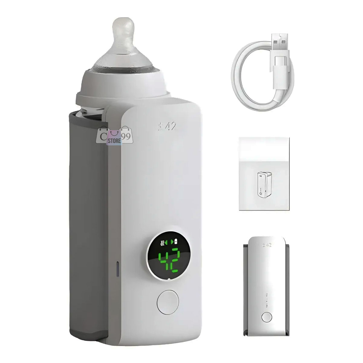 Miniatura 5 de Calentador De Tetero Biberones Portátil